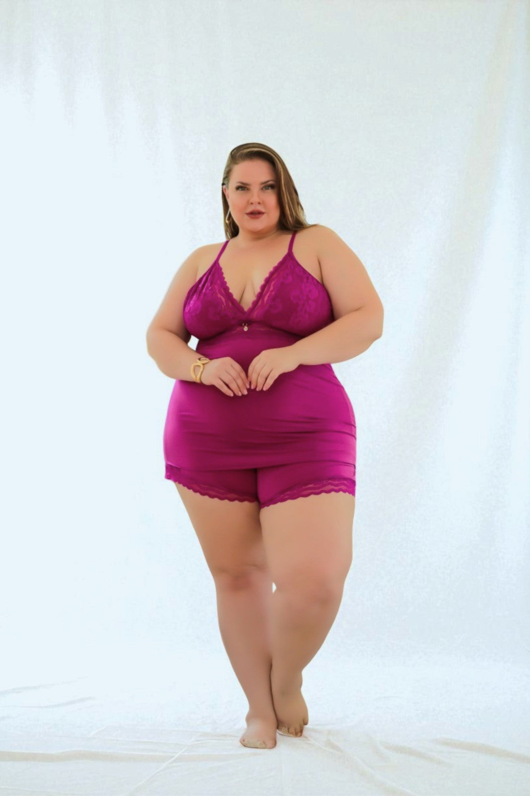 Short doll Lady plus size