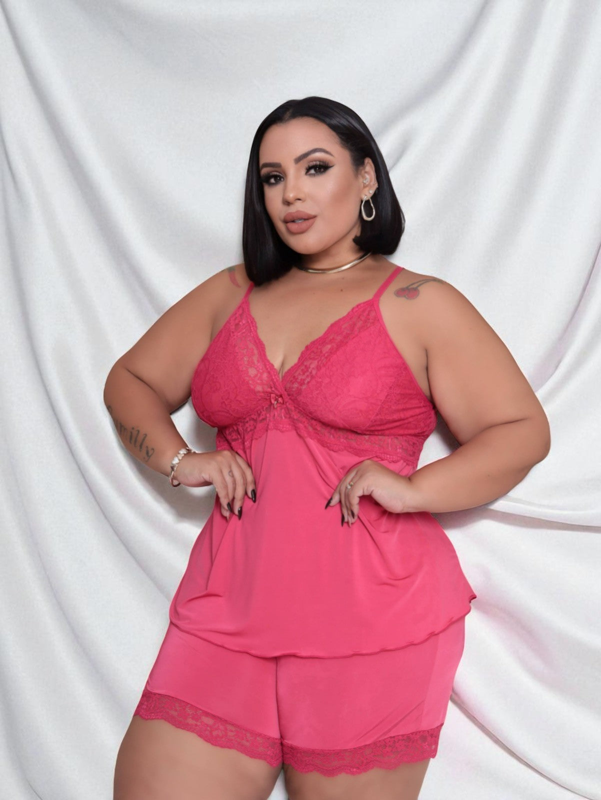 Short doll Lady plus size