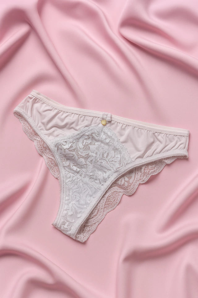 Calcinha em renda Pérolas